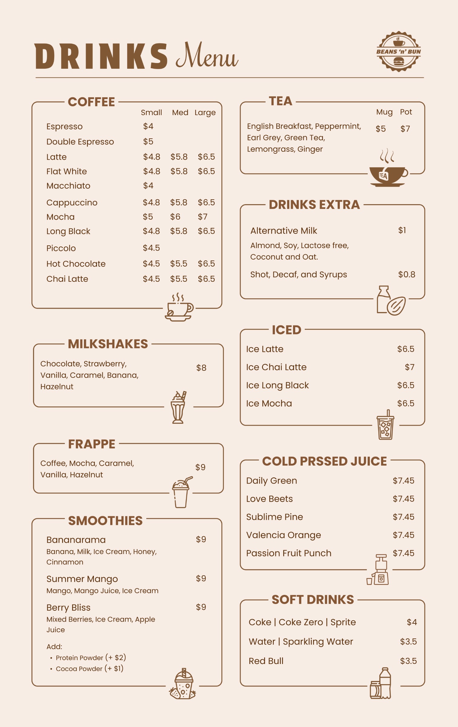 Drinks